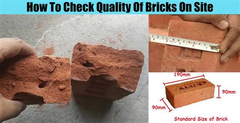 how to check brick quality